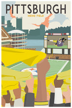 Load image into Gallery viewer, Heinz Field [Vintage Pittsburgh Travel Poster]
