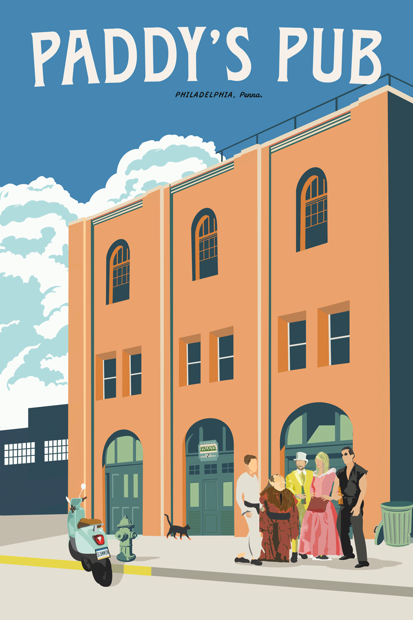 Vintage Paddy's Pub (It's Always Sunny in Philadelphia)