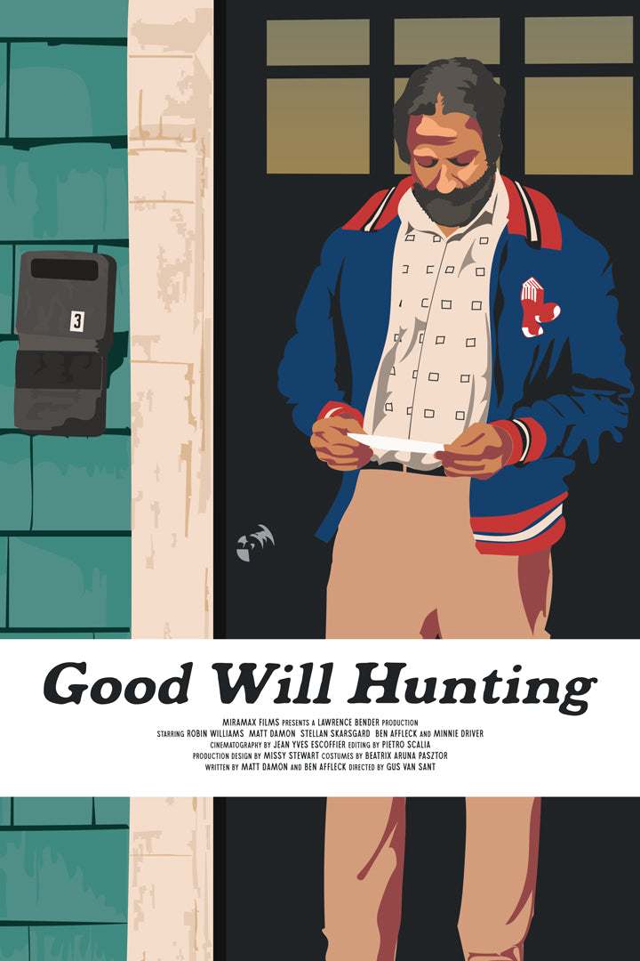 Good Will Hunting poster (alternative movie posters) – Baxter and